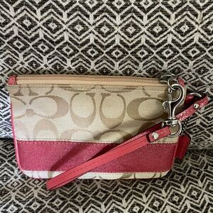 Coach wristlet